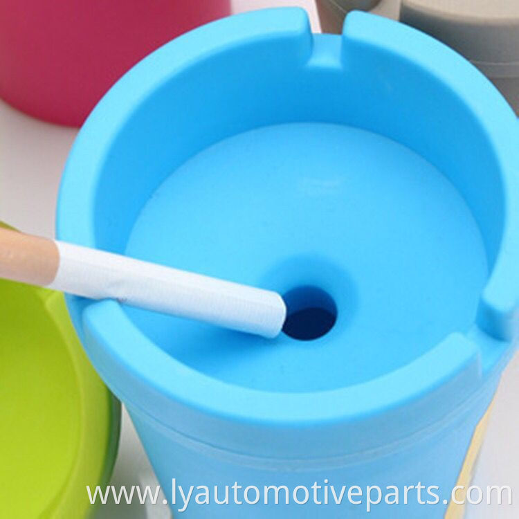 Car Products Ashtray STUB Out Glow in The Dark Cup SELF EXTINGUISHING Cigarette Ashtray Butt Bucket Portable Ashtray